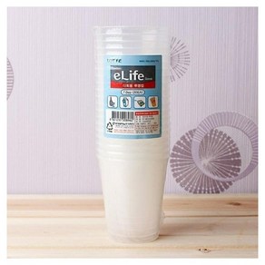 트리 롯데 다회용 투명 플라스틱컵 190ml, 20개, 2개