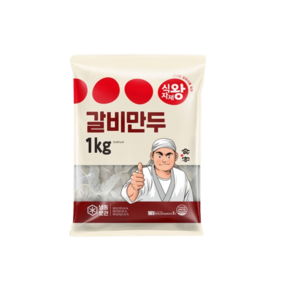 푸디스트 식자재왕 갈비만두, 2개, 1kg