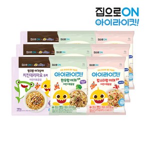 집으로ON 핑크퐁 어린이 볶음밥 180g 3종 각 3개씩/한우3+랍스터3+치킨마요3, 없음, 1개