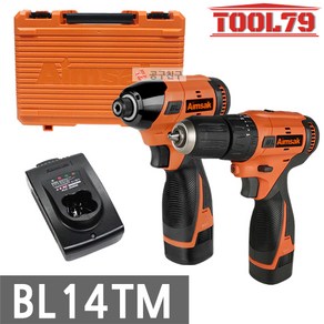 아임삭 BL14TM 충전콤보세트 햄머 + 임팩 14.4V 3.0Ah 배터리 포함 해머드릴 임팩트드라이버, 1개