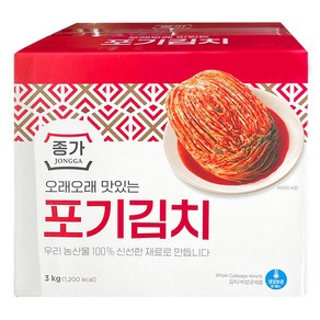 코스트코 냉장 반찬 종가 포기김치 3kg 김치, 1개