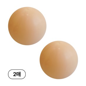 디어플레이스 90cm 대형 원형 풍선, 2매, 14_베이지