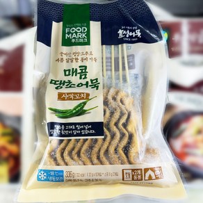 청정원 푸드마크 매콤땡초 사각어묵꼬치 336g, 2개