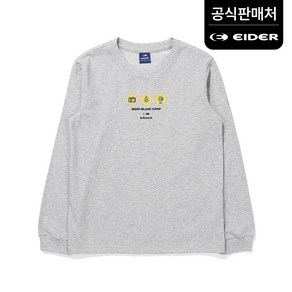 [아이더공식] 나오미 공용 키즈 긴팔 라운드티 JUP22201MH