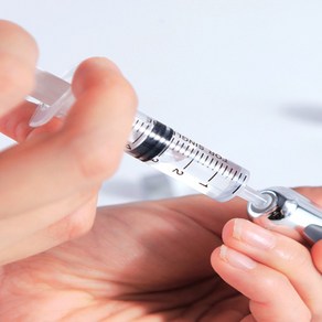 [1+1] 소분 옮기기 향수 주사기 공병 향수소분, 2개, 향수리필도구_5ml