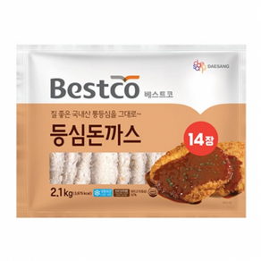 베스트코 등심돈까스 2.1kg, 2개