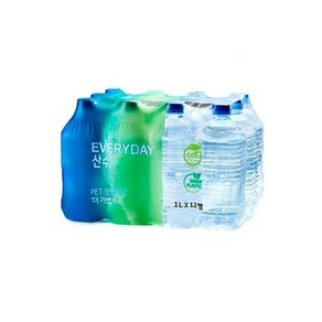 에브리데이 산수 1L x 48병 생수, 48개
