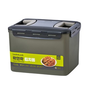 락앤락 와인 직사각 원핸들 김치통, 10L, 1개