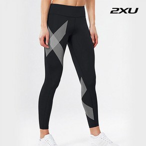 [2XU] 여성 미드라이즈 컴프레션 레깅스_XULD269WHT