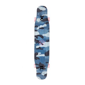 언노운 PRO 롱보드 댄싱롱보드 스케이트보드, 3.BLUE CAMO, 1개