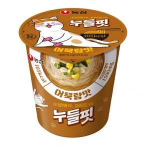 농심 누들핏 어묵탕맛 31.2g 12컵, 24개