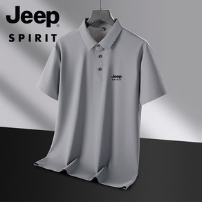 JEEP SPIRIT 남자 캐쥬얼 카라 티셔츠 남성 여름 반팔 패션 JP-6651