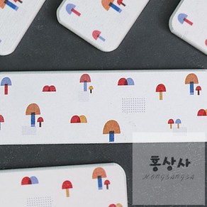 욕실 컵 규조토 트레이 타원, 딥그레이, 1개