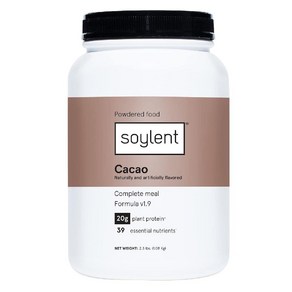 Soylent 소이렌트 식사대용 단백질 쉐이크 파우더 카카오 1.08kg, 1개