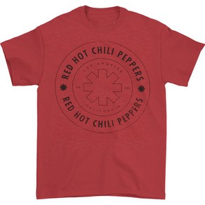 ROCKPANDA Red Hot Chili Peppes Wheel Outline 반팔티