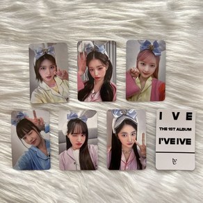 아이브 포카 IVE 싱가포르 스페셜카드 b 라이브카드 사인카드 MINE 앨범 장원영 안유진 아이돌 굿즈 포토카드, 001-6장