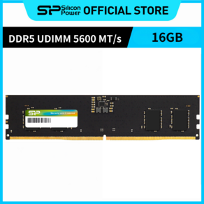 실리콘파워 Silicon Powe DDR5-5600 CL46 PC5-44800 데스크탑 메모리 램, 16GB, 1개