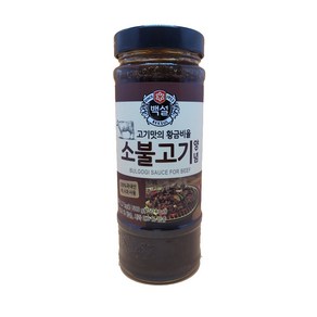 백설 소불고기양념500g, 500g, 10개