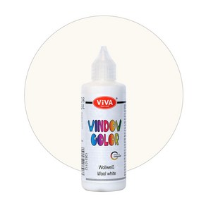 비바 글라스 데코 스티커 펜 3 Wool White 90ml Viva Window Colo