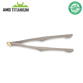 AMG 티타늄 집게 BBQ 캠핑 백패킹 장비, 티탄 집게 25cm, 1개