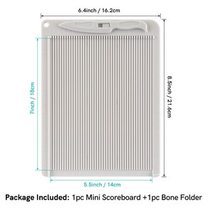 미니 봉투 메이커 다목적 스코어링 보드 공예 매트