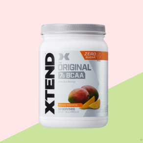 xtendbcaa 엑스텐드 BCAA 50서빙 망고맛 1통 헬스부스터, BCAA 엑스텐드 망고맛 1통, 1개, 785g