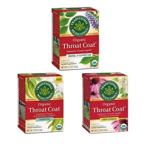 트레디셔널 메디셔널 오가닉 허브차 16개입 (3종 택1) / Throat Coat Herbal Tea