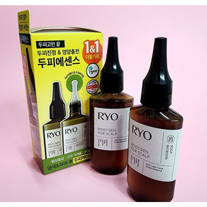 [1+1 더블기획] 려 루트젠 탈모증상케어 두피에센스 80ml x 2개 세트 탈모증상 완화 두피케어 영양공급