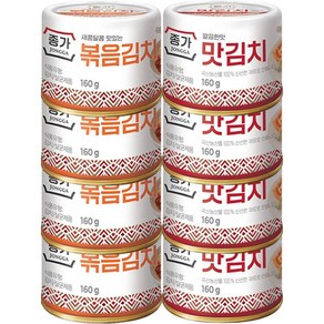 종가집 깔끔한 맛김치 x4개+볶음김치 x4개 캔김치, 1개