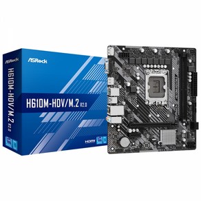 ASRock H610M-HDV/M.2 R2.0 D4 에즈윈