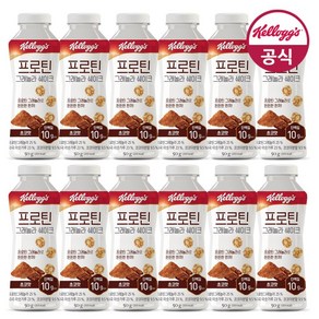켈로그 프로틴 그래놀라 쉐이크 초코맛, 50g, 12개