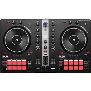 Hecules DJ Contol Inpulse 300 MK2 – USB 컨트롤러 16개의 패드와 내장 사운드 카드가 있는 2개의 데크 소프트웨어 및 튜토리얼 포함, DJ contolle, DJ contolle, 1개