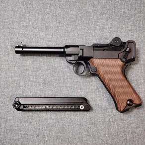 루거 luger P08 9mm 무동력 블로우백 탄피배출 레이저 독일 DWM