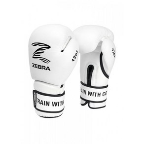 지브라 복싱 글러브 - [ZPEG01] ZEBRA Pefomance Taining Gloves white /권투 킥복싱 무에타이 MMA 종합격투기, 1개