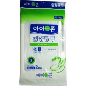 아이존 김장봉투 중 2매 55cm X 80cm <1박스 50개 X 2매 : 낱개 100매>