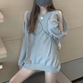 지니우우 어깨 지퍼트임 포인트 데일리룩 J0155A