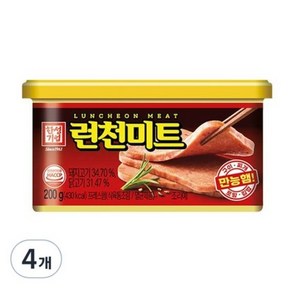 한성기업 런천 미트, 32개, 200g