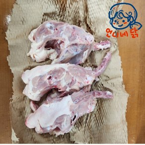 언니네 닭 국내산 육수용 냉장 닭뼈 닭몸통뼈 닭다리뼈, 1개, 1kg