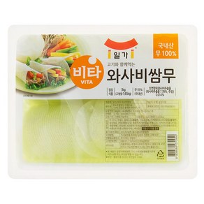 일미 한가득 와사비쌈무, 1개, 3kg