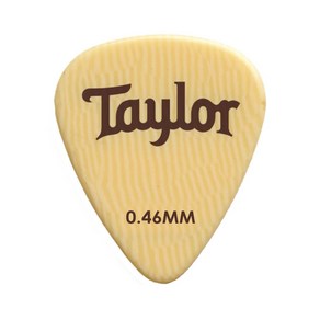 Taylo 테일러 프리미엄 아이보로이드 기타 피크 0.46mm, 1개