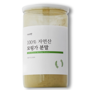 100% 프리미엄 모링가 잎 가루 분말 파우더, 1개, 250g
