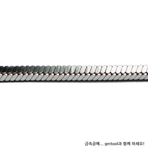 사각스네이크커팅체인 (사각뱀줄체인) (0.9~1.0mm)