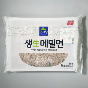 생메밀면 면사랑 1kg * 10개 업소용 식당용 메밀소바 메밀면