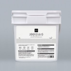 가성비가브랜드다 과탄산소다 산소계 표백제 버킷+계량스푼, 1개, 5kg