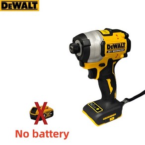 DEWALT DCF850 임팩트 드라이버 전기 드라이버 20V 리튬 배터리 브러시리스 배터리 스크루드라이버 높은 토크 도구, [02] No battey