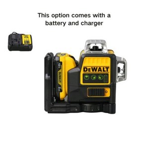 셀프 레이저 레벨링 리튬 레이저 도 레벨 배터리 DEWALT 이온 빔 DW089LG 3x360 라인 12 레이저 12V 최대 녹색