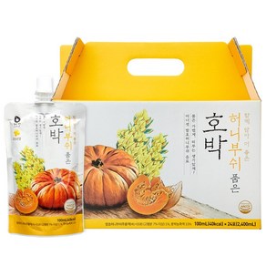 [휴온스N 공식] 이너셋 허니부쉬 호박즙 100% 국내산, 100ml, 24개