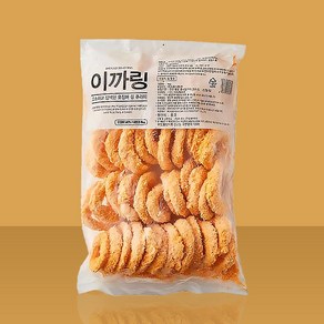 냉동 통살 오징어링 튀김 이까링, 1개, 1kg