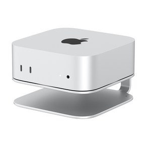 2024 맥미니 M4 & M4 Po 전용 알루미늄 스탠드 Mac mini M4 전용 도킹스테이션 거치대, 1개