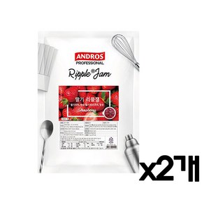 앤드로스 딸기 리플잼 1kg 2개